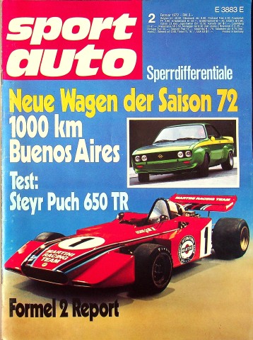 Sport Auto 02/1972 Sport Auto 02/1972